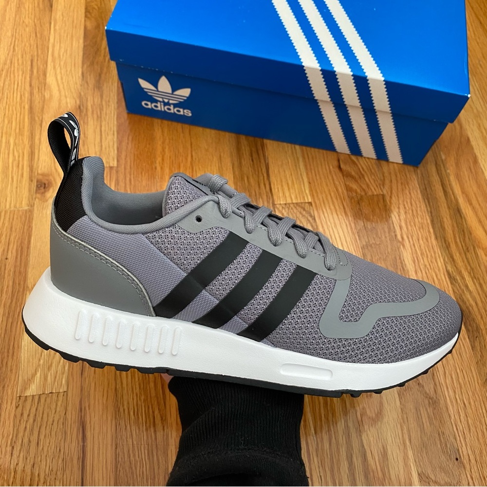 adidas Women’s Gray and Black Sneakers